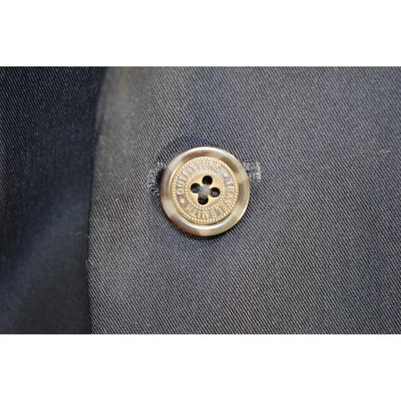 TravelSmith Blazer Jacket Navy Blue Men's 44S Travelers Hidden Pockets - Picture 2 of 16